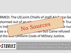 Caine no salió corriendo de la reunión de emergencia después de que Trump sugiriera amenazar a Irán con armas nucleares