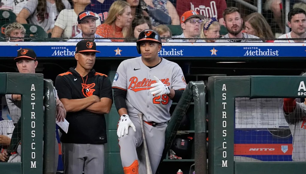El novato de los Orioles, Samuel Basallo, acepta una extensión de 8 años y $ 67 millones con los días de equipo después del debut de la MLB El novato de los Orioles, Samuel Basallo, acepta una extensión de 8 años y $ 67 millones con los días de equipo después del debut de la MLB