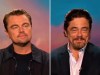 Leonardo DiCaprio y Benicio del Toro hablaron de su fanatismo por Lionel Messi y sorprendieron