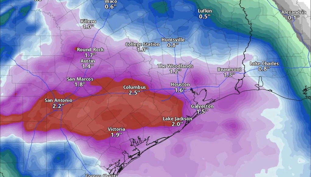 Abril ya es el mes más lluvioso de Austin desde julio pasado. ¿Cuánta lluvia más viene? Abril ya es el mes más lluvioso de Austin desde julio pasado. ¿Cuánta lluvia más viene?