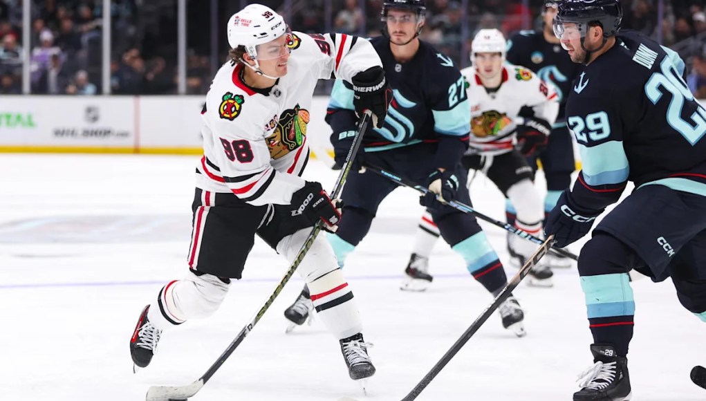 Blackhawks Vs Kraken: alineación proyectada, cómo verlo y más antes del juego 77 Blackhawks Vs Kraken: alineación proyectada, cómo verlo y más antes del juego 77