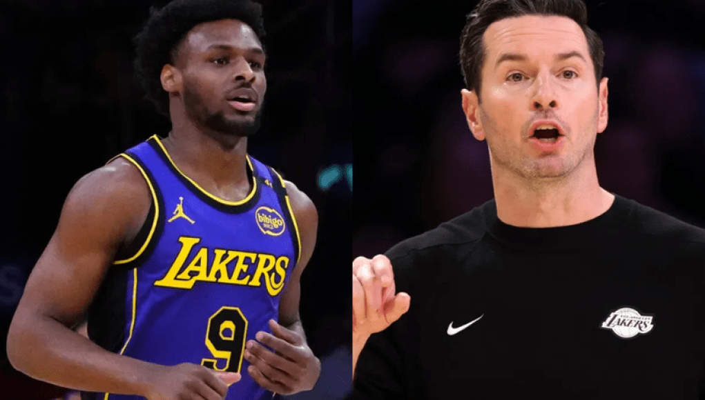 El ruido crece en torno a JJ Redick después de que la explosiva actuación de Bronny James en la G League alimenta el debate de los minutos de los Lakers El ruido crece en torno a JJ Redick después de que la explosiva actuación de Bronny James en la G League alimenta el debate de los minutos de los Lakers