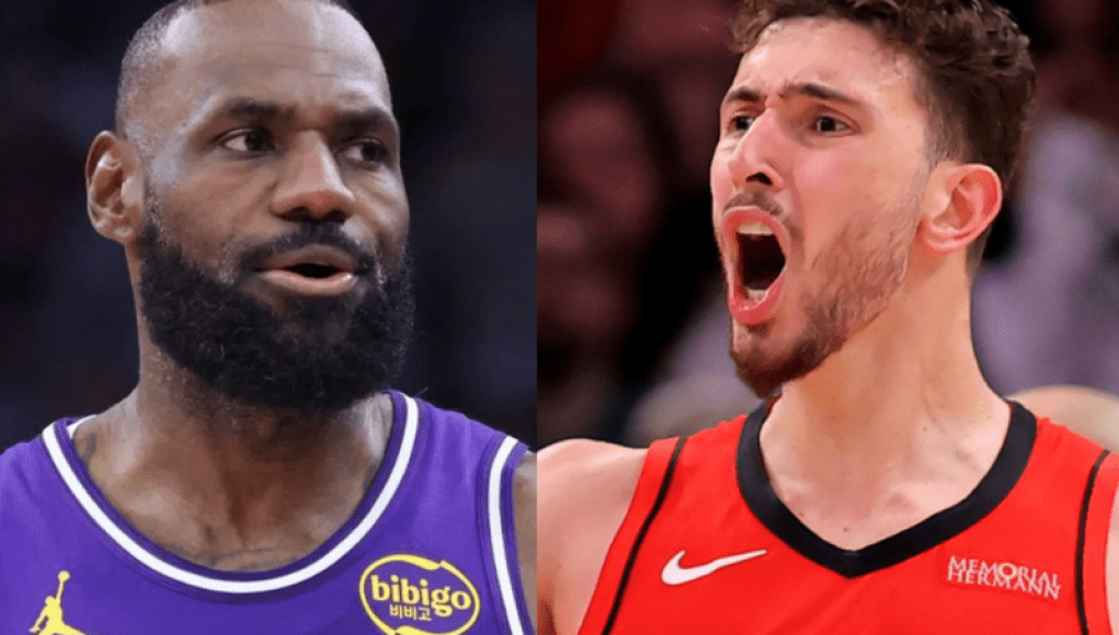 “No digas eso”: LeBron James advierte a Alperen Sengun en una acalorada discusión durante el Lakers-Rockets “No digas eso”: LeBron James advierte a Alperen Sengun en una acalorada discusión durante el Lakers-Rockets