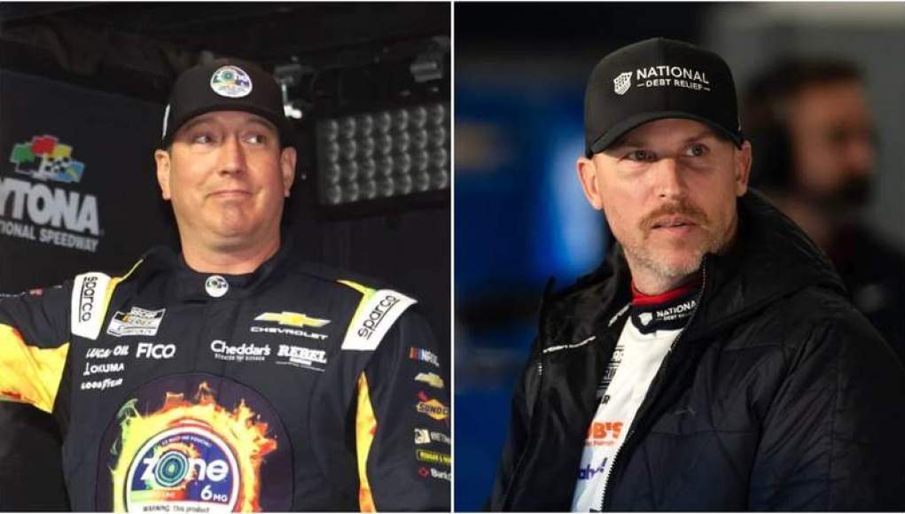 “Estás en el Monte Rushmore de NASCAR”: Denny Hamlin ofrece un tratado de paz a Kyle Busch en un giro inesperado “Estás en el Monte Rushmore de NASCAR”: Denny Hamlin ofrece un tratado de paz a Kyle Busch en un giro inesperado
