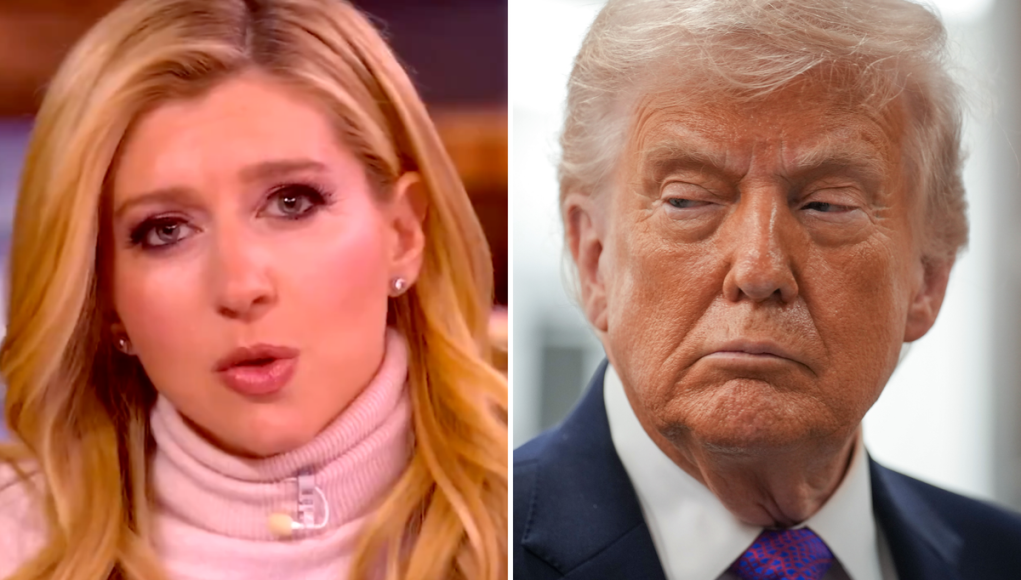 La audiencia de View se echa a reír después de que el presentador invitado afirmara que Trump «no se deja coaccionar por otras naciones». La audiencia de View se echa a reír después de que el presentador invitado afirmara que Trump «no se deja coaccionar por otras naciones».