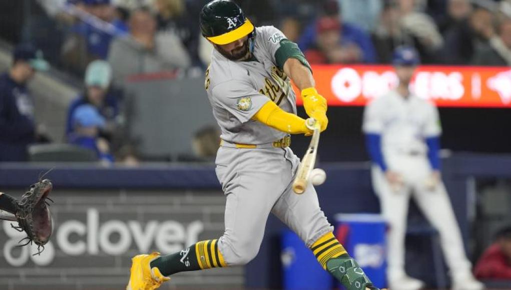 La receptora de los Atléticos, Shea Langeliers, hace historia en el béisbol por primera vez en 101 años La receptora de los Atléticos, Shea Langeliers, hace historia en el béisbol por primera vez en 101 años