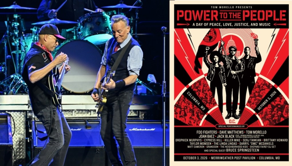 Bruce Springsteen trae rock y protesta a DC, y regresará antes del día de las elecciones Bruce Springsteen trae rock y protesta a DC, y regresará antes del día de las elecciones