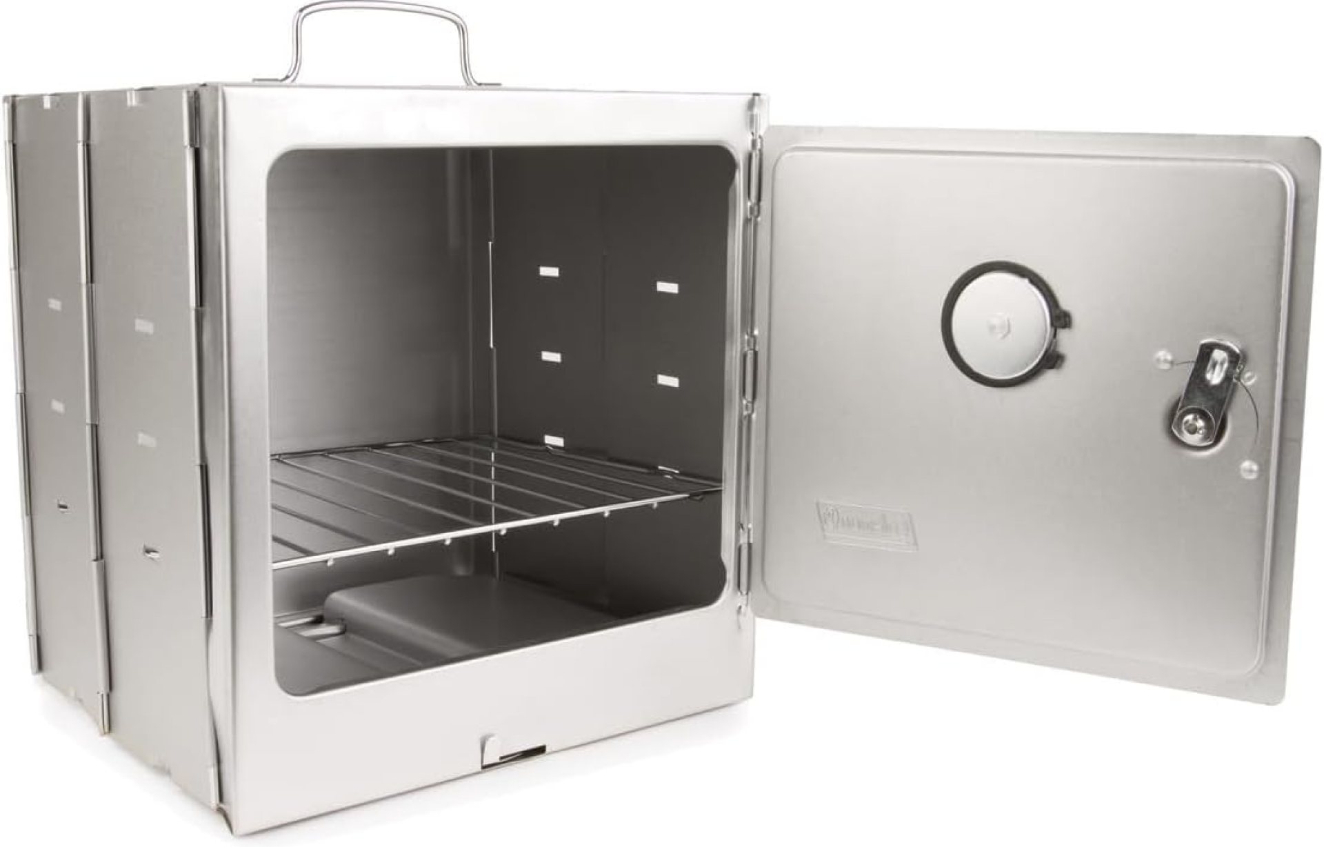 Coleman Portable Camping Oven with Built-In Thermometer & Adjustable Rack, Folds Flat for Easy Storage Coleman Portable Camping Oven with Built-In Thermometer & Adjustable Rack, Folds Flat for Easy Storage