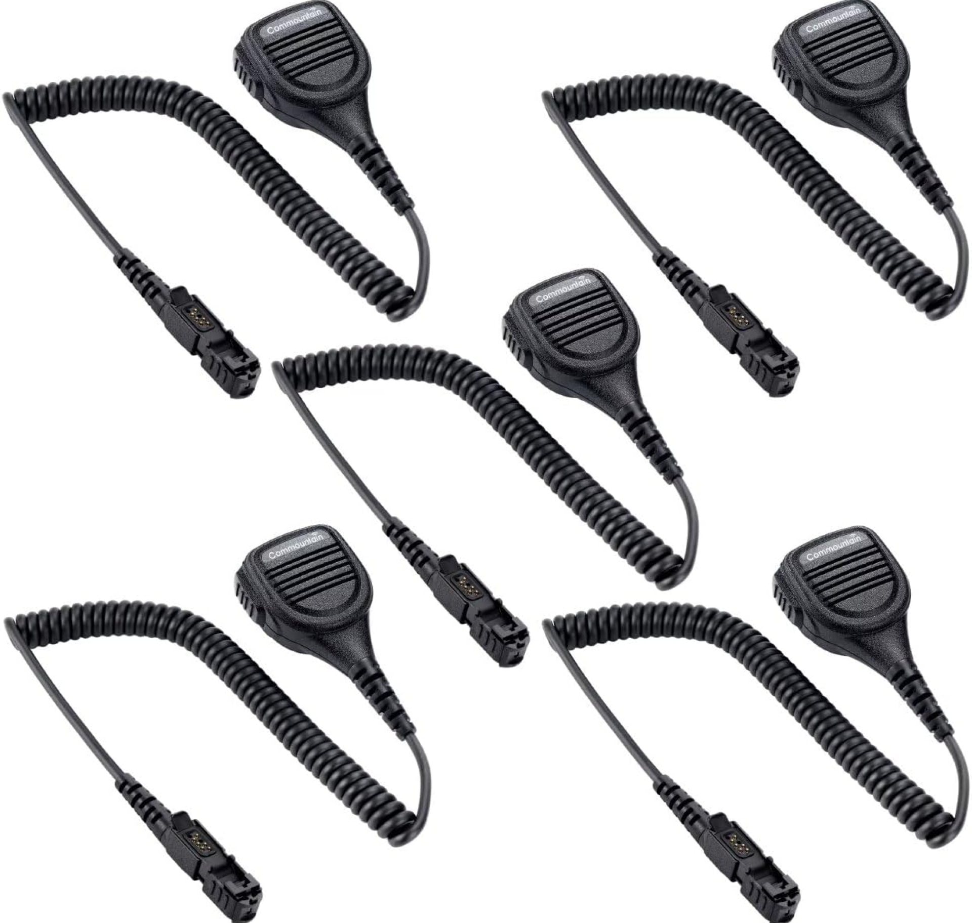 commountain Speaker Mic Compatible with Motorola Potable Radios XPR 3500e XPR 3300e (3500 3300) XPR3500e XPR3300e XPR3500 XPR3300, Noise Reduction Shoulder Microphone-5 Pack commountain Speaker Mic Compatible with Motorola Potable Radios XPR 3500e XPR 3300e (3500 3300) XPR3500e XPR3300e XPR3500 XPR3300, Noise Reduction Shoulder Microphone-5 Pack