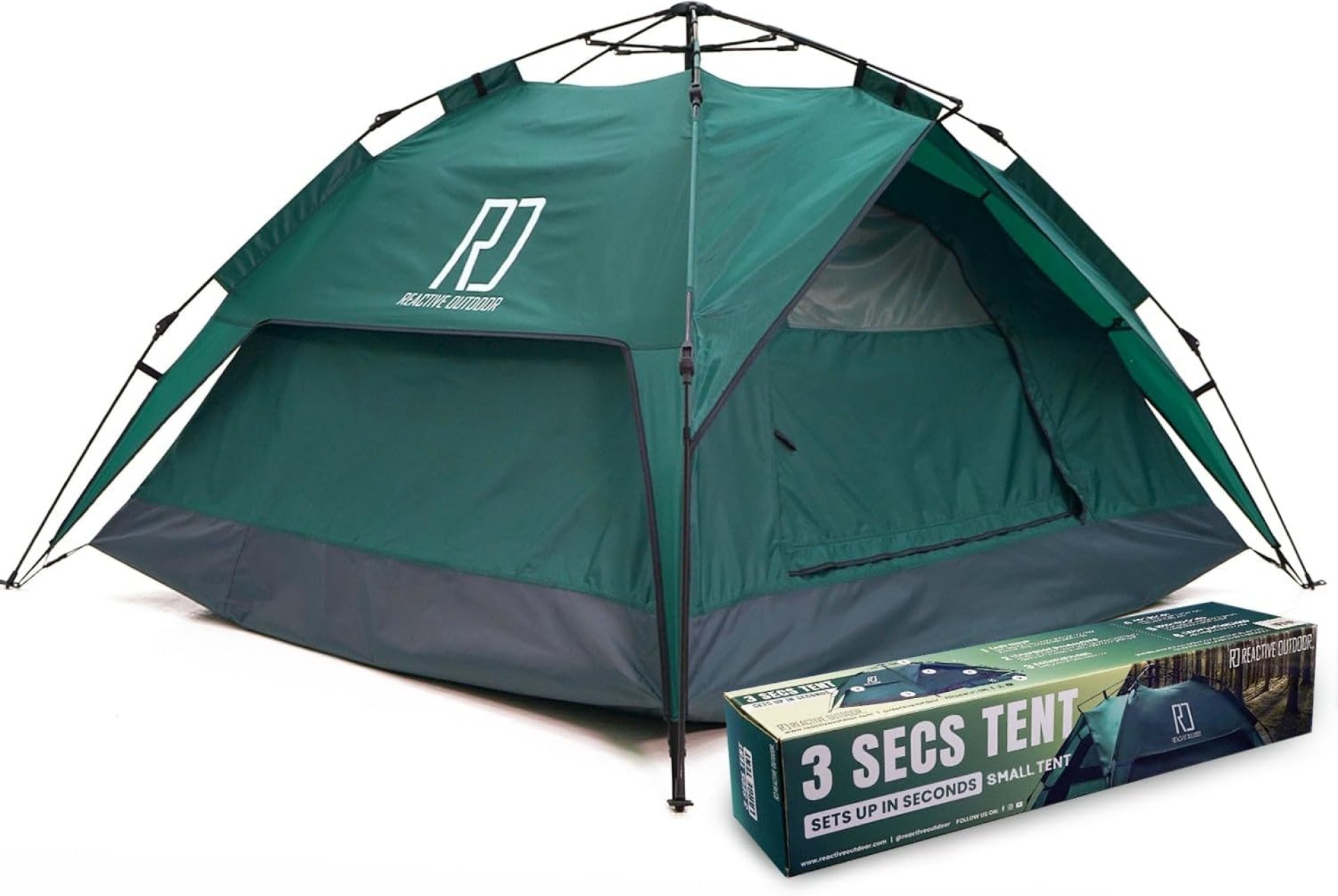 Reactive Outdoor Tent – 3 Second Tent – 3 Sec Instant Pop Up Tent – Easy and Quick Setup Camping Tent – 1 Person Setup Waterproof Double Layer Outdoor Camping Tent Reactive Outdoor Tent – 3 Second Tent – 3 Sec Instant Pop Up Tent – Easy and Quick Setup Camping Tent – 1 Person Setup Waterproof Double Layer Outdoor Camping Tent