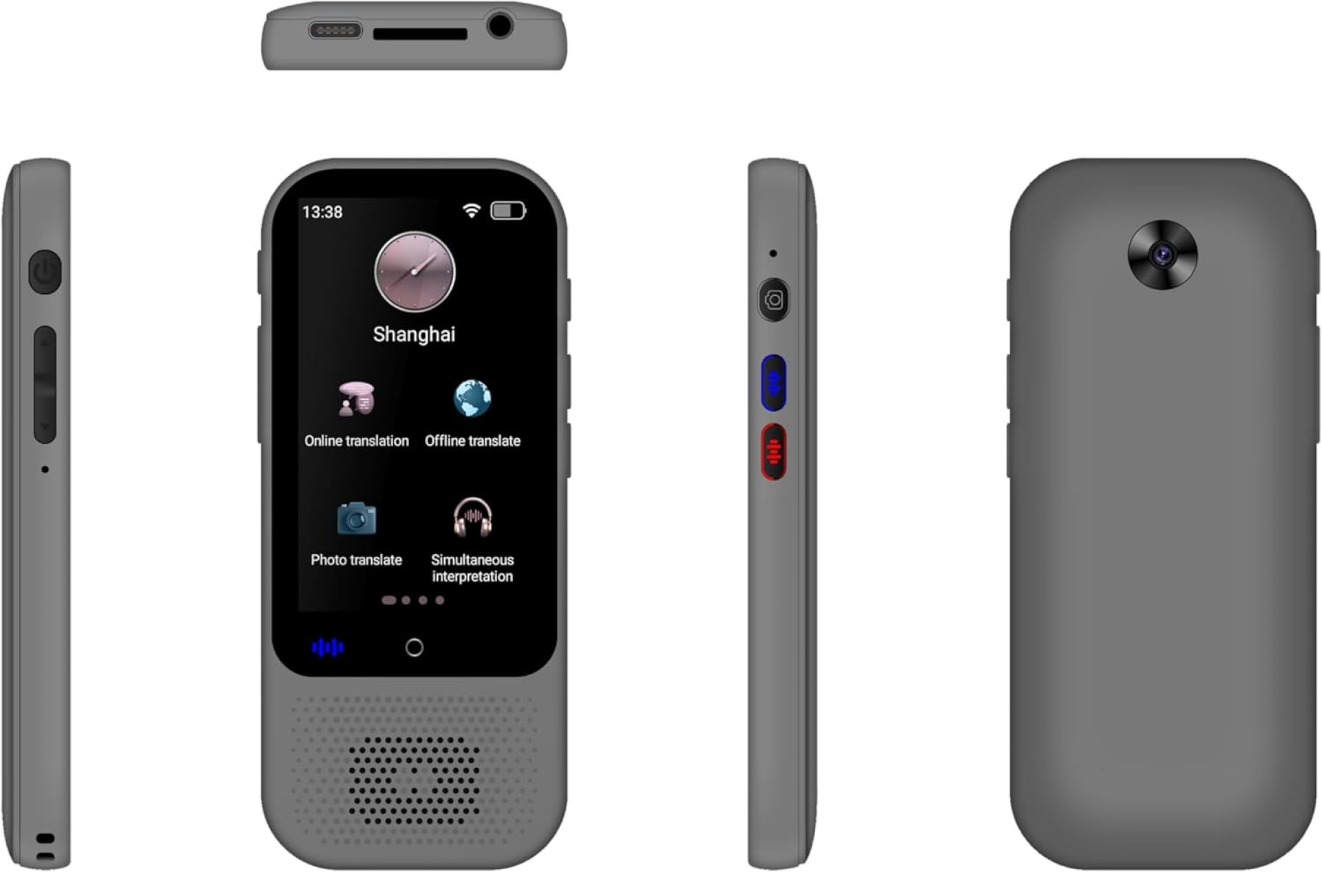 Language Translator Device, Instant Two Way Language Translator with 138 Languages, Voice Translator Offline, Portable Instant Offline Language Translator Device for Travel Business Learning Language Translator Device, Instant Two Way Language Translator with 138 Languages, Voice Translator Offline, Portable Instant Offline Language Translator Device for Travel Business Learning