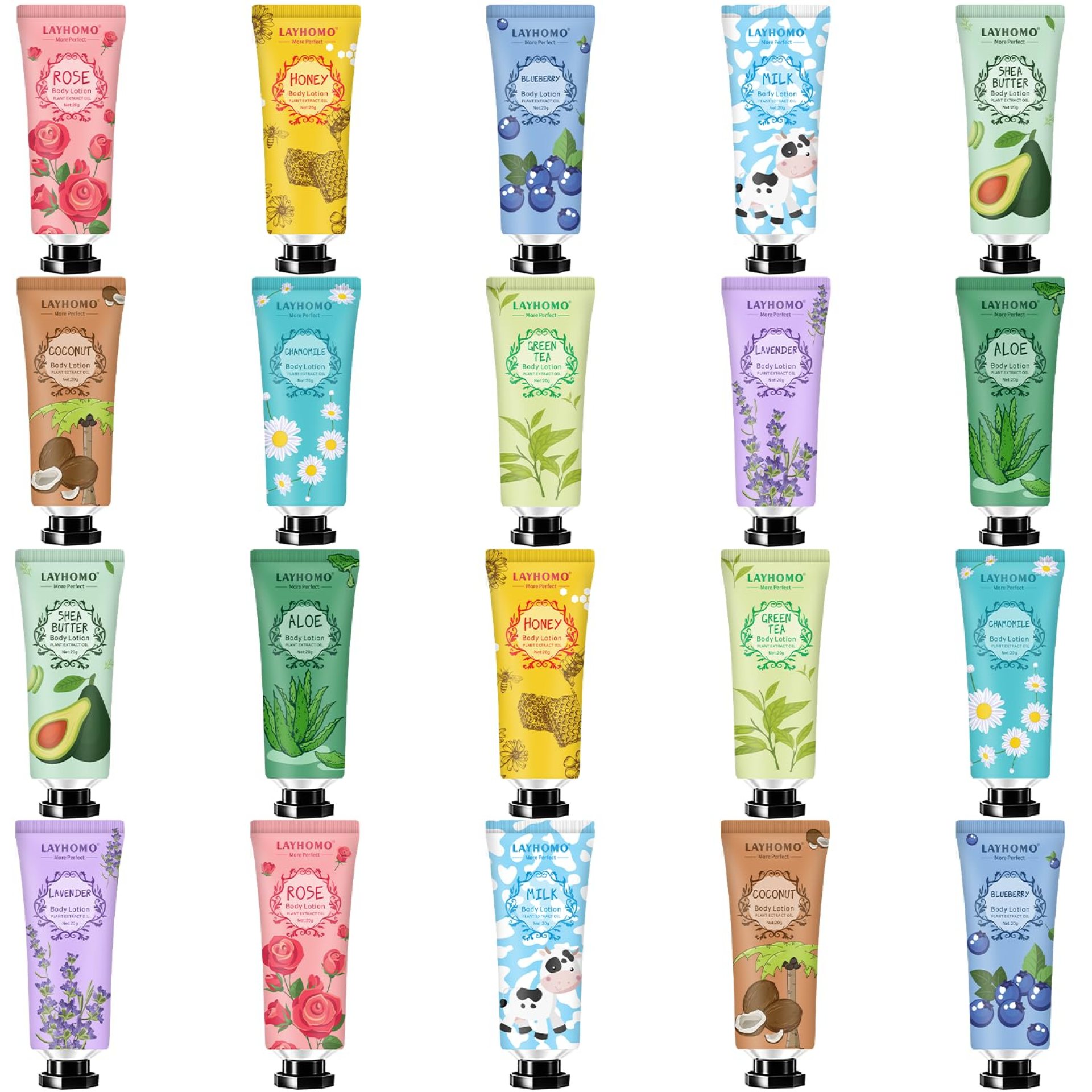 20 Pack Mini Body Lotion Gift Bulk for Dry Skin, Travel Size Small Body Cream With Shea Butter Natural Fragrance Moisturizing Body Lotion for Women,Gift Sets for Birthday Christmas Valentines Gifts 20 Pack Mini Body Lotion Gift Bulk for Dry Skin, Travel Size Small Body Cream With Shea Butter Natural Fragrance Moisturizing Body Lotion for Women,Gift Sets for Birthday Christmas Valentines Gifts