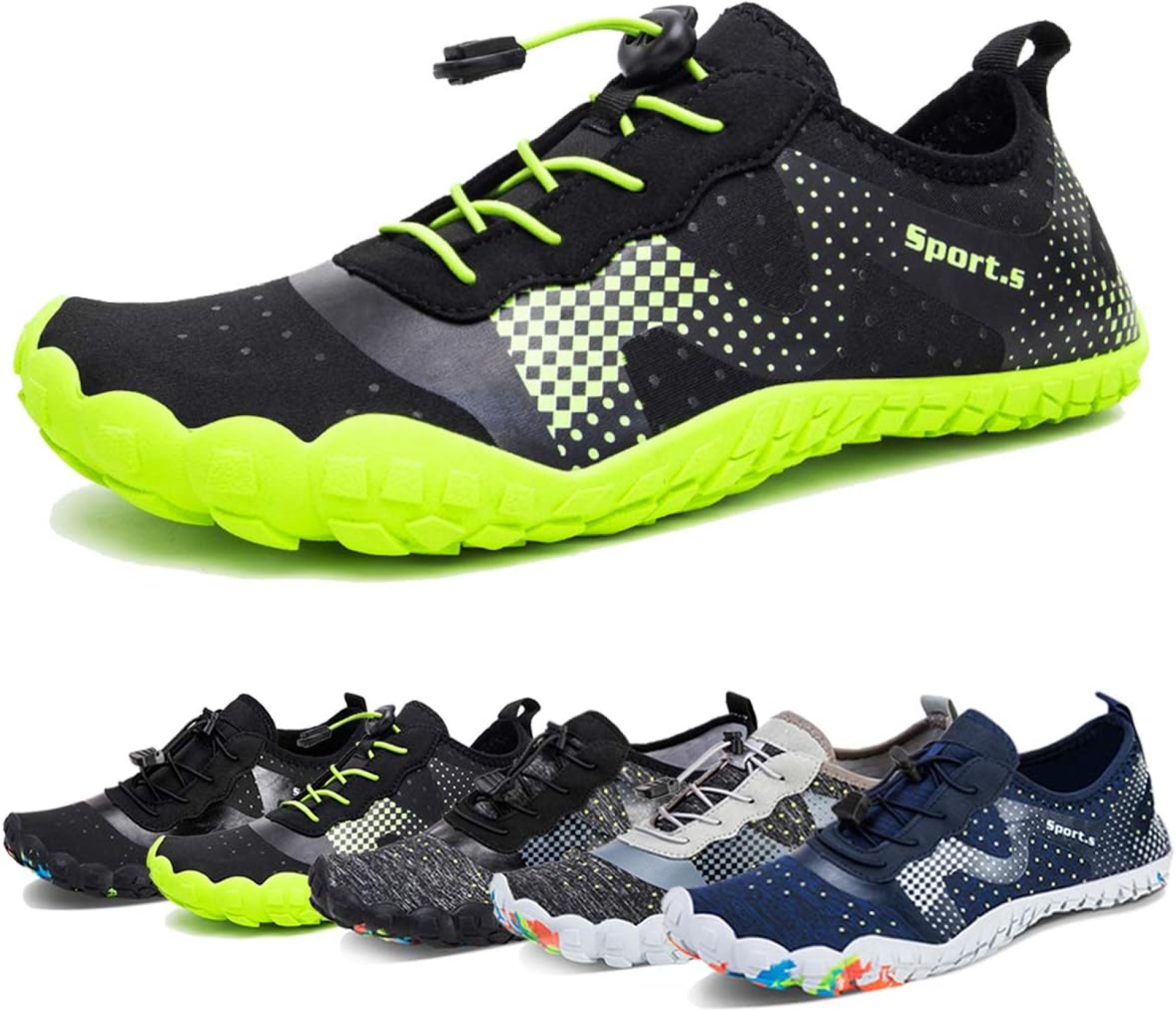 Water Shoes for Men Barefoot Quick-Dry Aqua Sock Outdoor Athletic Sport Shoes for Kayaking, Boating, Hiking, Surfing, Walking Water Shoes for Men Barefoot Quick-Dry Aqua Sock Outdoor Athletic Sport Shoes for Kayaking, Boating, Hiking, Surfing, Walking