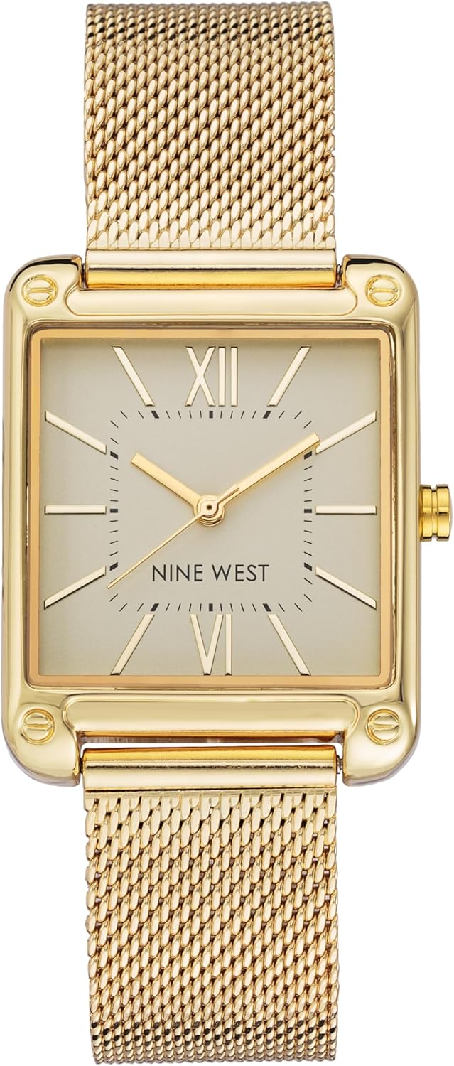 Nine West Women’s Mesh Bracelet Watch Nine West Women’s Mesh Bracelet Watch