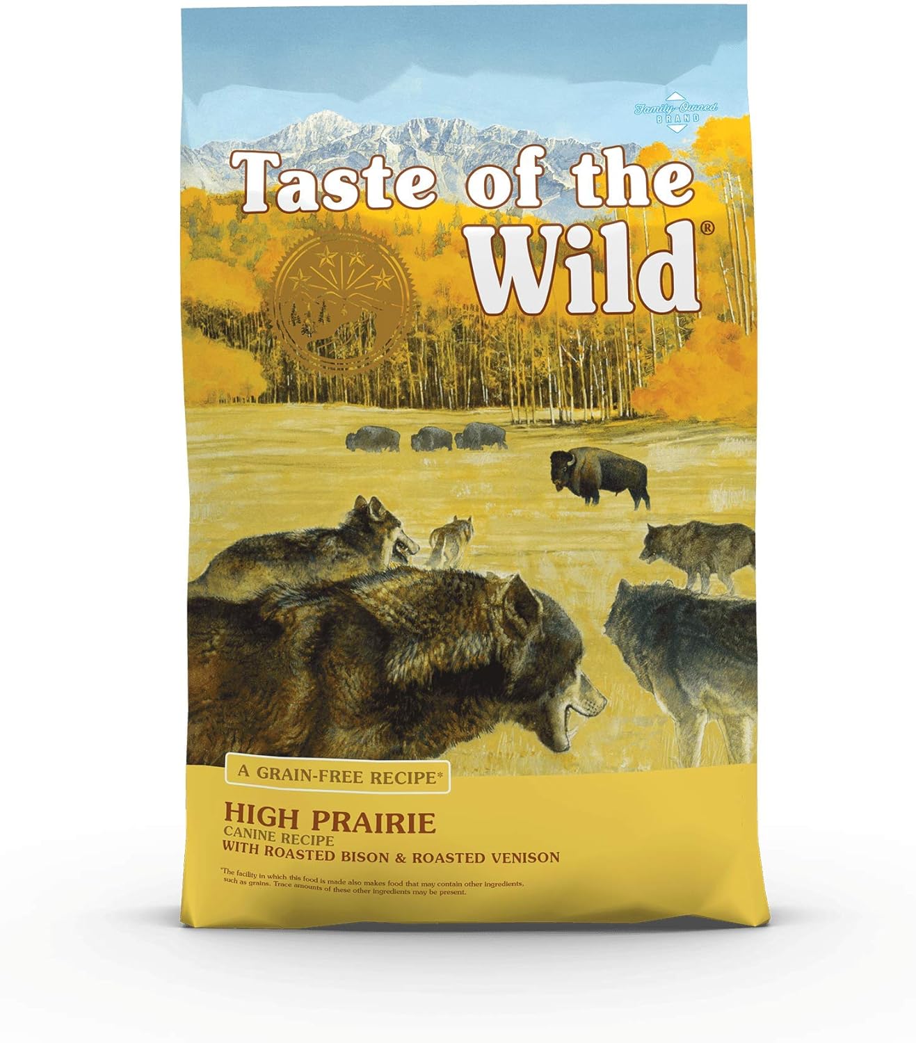 Taste of the Wild High Prairie Canine Grain-Free Recipe with Roasted Bison and Venison Adult Dry Dog Food, Made with High Protein from Real Meat and Guaranteed Nutrients and Probiotics 28lb Taste of the Wild High Prairie Canine Grain-Free Recipe with Roasted Bison and Venison Adult Dry Dog Food, Made with High Protein from Real Meat and Guaranteed Nutrients and Probiotics 28lb