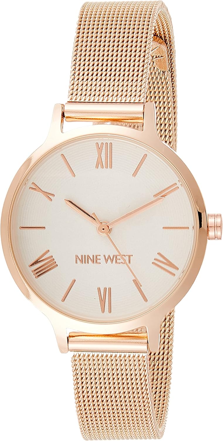 Nine West Women’s Mesh Bracelet Watch Nine West Women’s Mesh Bracelet Watch