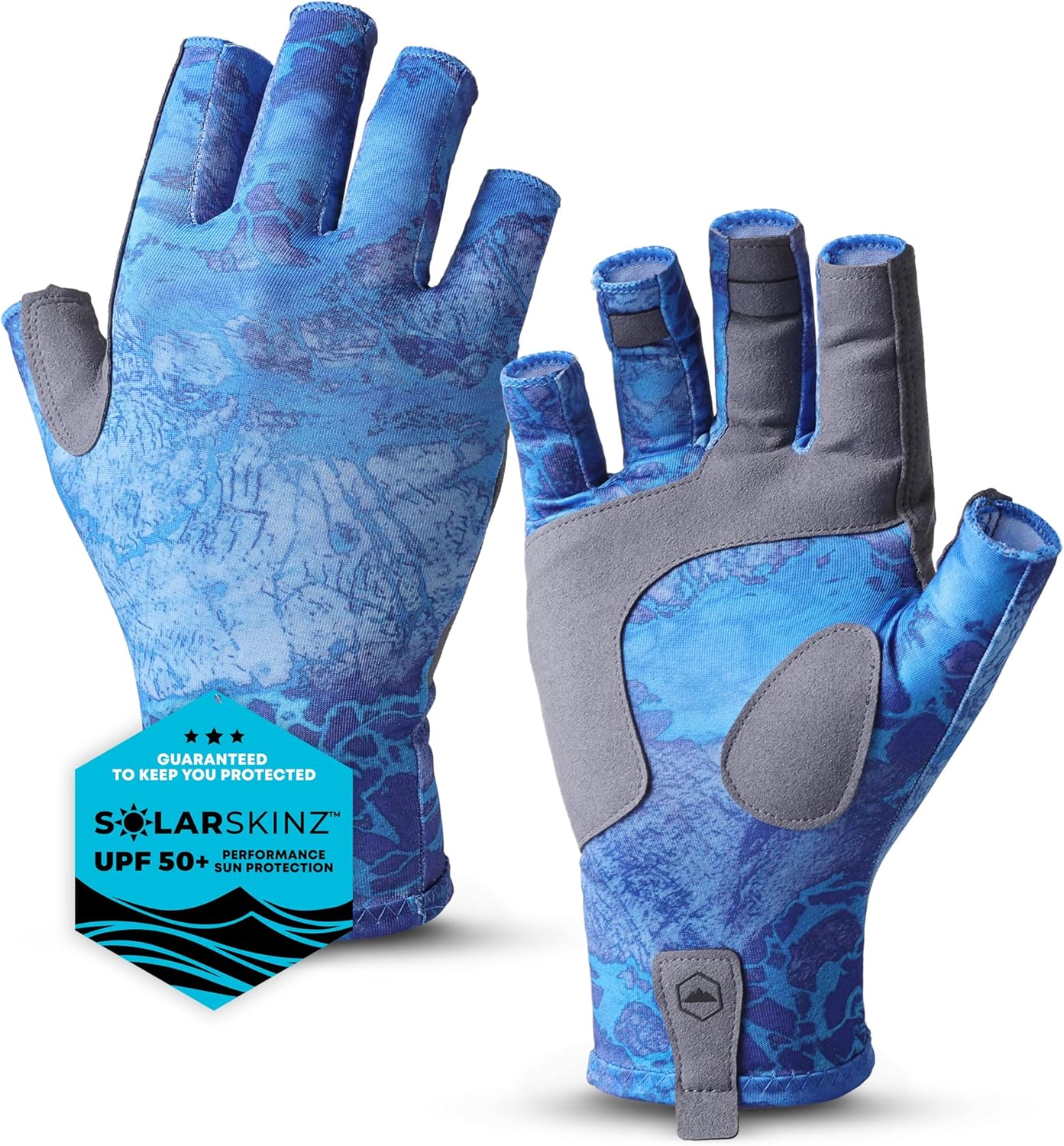 Tough Outdoors UV Fishing Gloves – Fingerless, Kayaking & Sailing – UPF 50+ Sun Protection Tough Outdoors UV Fishing Gloves – Fingerless, Kayaking & Sailing – UPF 50+ Sun Protection
