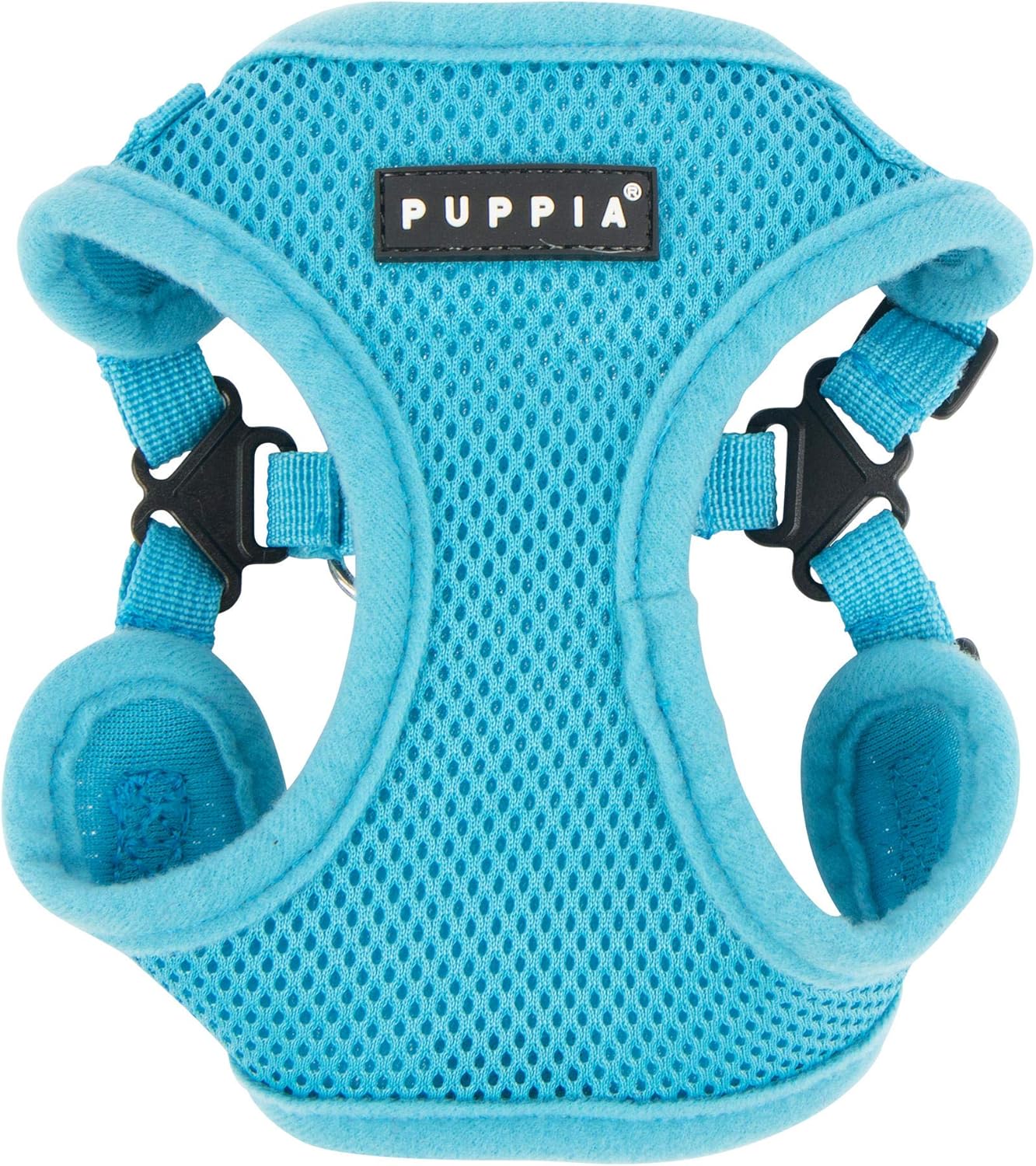 Puppia PARA-HC1533-SB-S Sky Blue Soft Harness C Pet-Vest-Harnesses, Small Puppia PARA-HC1533-SB-S Sky Blue Soft Harness C Pet-Vest-Harnesses, Small