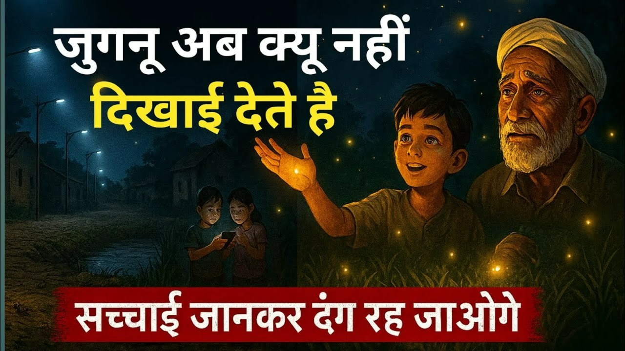 बचपन के जुगनू क्यों गायब हो गए 14 oct बचपन के जुगनू क्यों गायब हो गए 14 oct