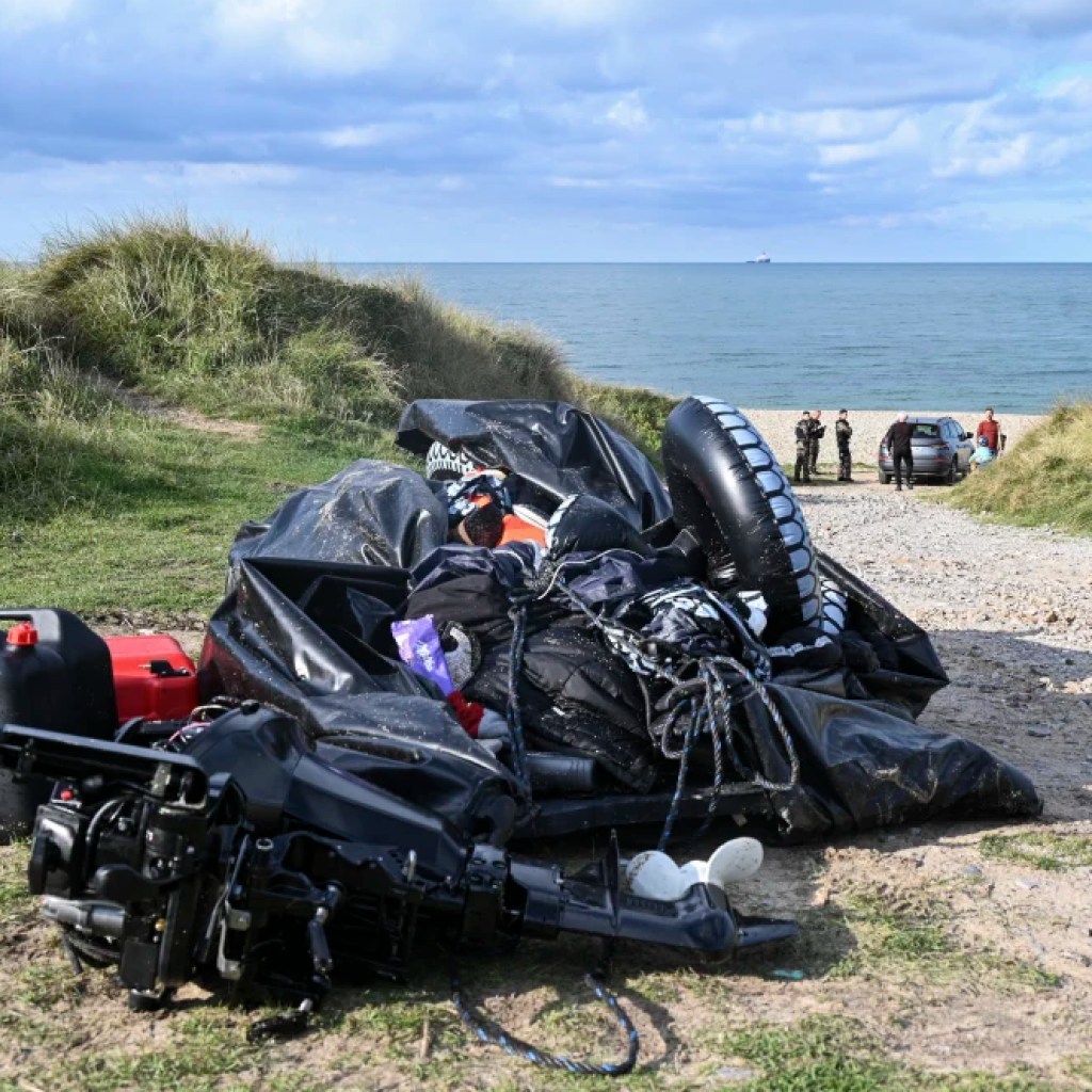 A least 8 people have died trying to cross the English Channel, French authorities say A least 8 people have died trying to cross the English Channel, French authorities say