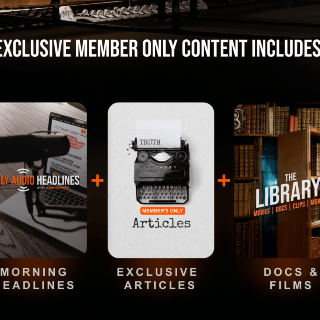 Get 3 Free Months of the Breitbart Fight Club! Get 3 Free Months of the Breitbart Fight Club!