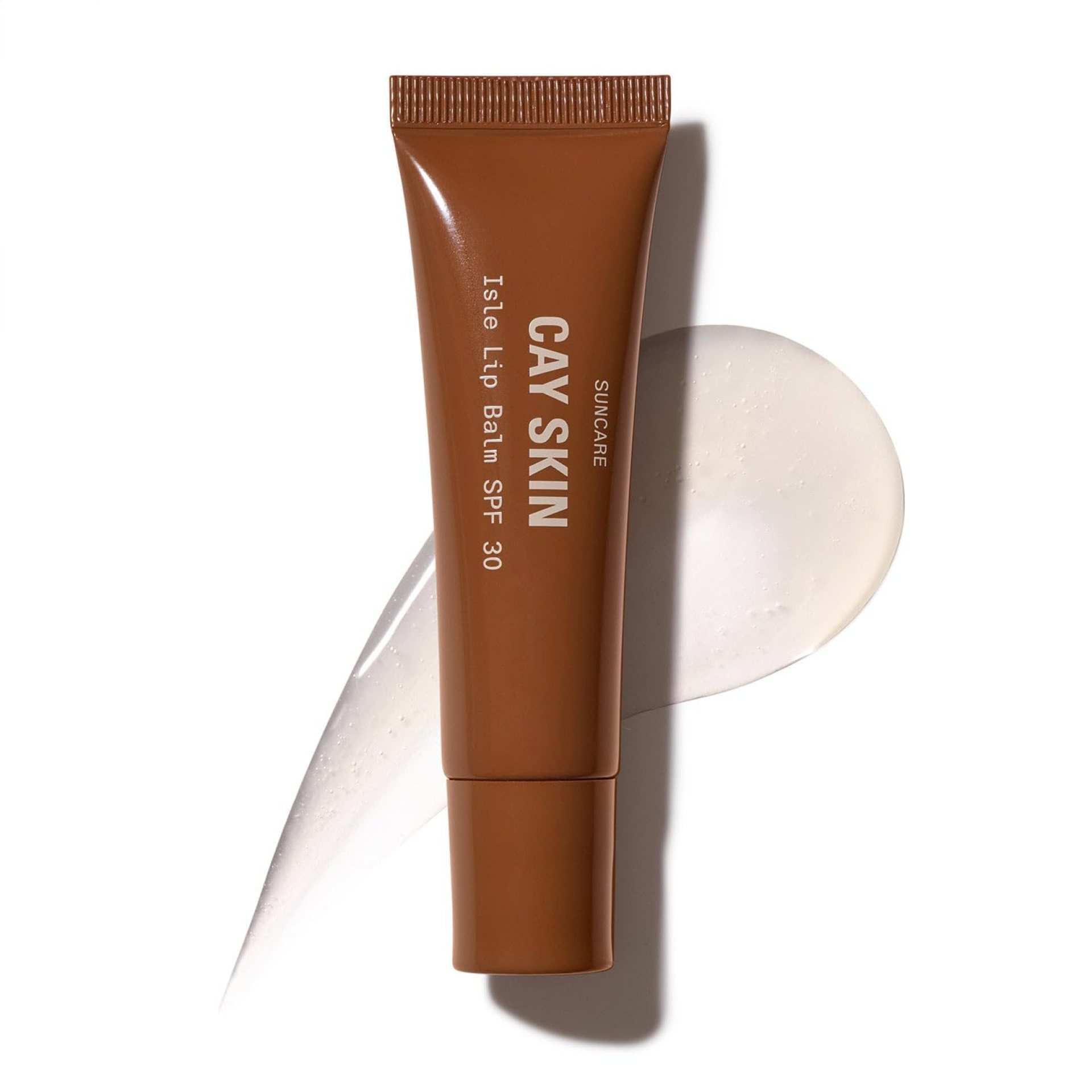 Cay Skin Isle Lip Balm SPF 30 – High Shine, Hydrating, Non-Sticky Lip Gloss in Vanilla Brown Sugar Flavor – Formulated with Natural Ingredients for All Skin Tones – Clear Cay Skin Isle Lip Balm SPF 30 – High Shine, Hydrating, Non-Sticky Lip Gloss in Vanilla Brown Sugar Flavor – Formulated with Natural Ingredients for All Skin Tones – Clear