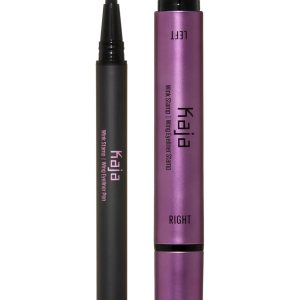 Kaja Winged Eyeliner Set – Wink Stamp Original | with Avocado Extract, Double-ended Wing, Smudge-Proof, Waterproof, Eye Irritation Tested, Long Lasting Pencil, Colorstay, Matte Finish, Cat Eye Look