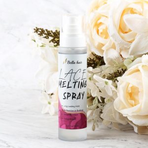 Bella Hair Lace Melting and Holding Spray | 5.07oz/150ml Quick-Drying & Natural Finish | Glue-less Hair Lace Bond Adhesive for Lace Front Wigs/Frontal/Closure/Hairpiece