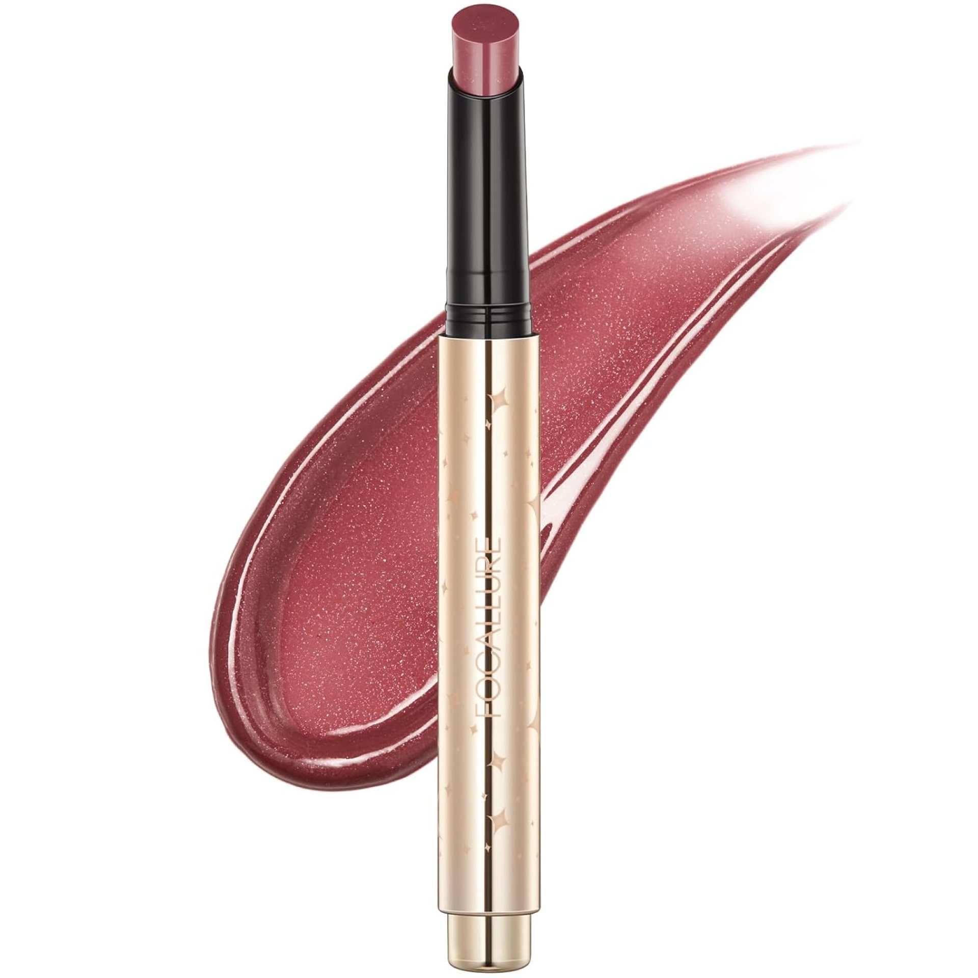 FOCALLURE Shimmer Lipstick,Moisturizing Plumping Lip Gloss,Shimmery Glossy Finish,Hydrating,Long Lasting,Non-Stick Cup Lip Makeup,High Shine for Plumper Looking Lips,Mellow FOCALLURE Shimmer Lipstick,Moisturizing Plumping Lip Gloss,Shimmery Glossy Finish,Hydrating,Long Lasting,Non-Stick Cup Lip Makeup,High Shine for Plumper Looking Lips,Mellow