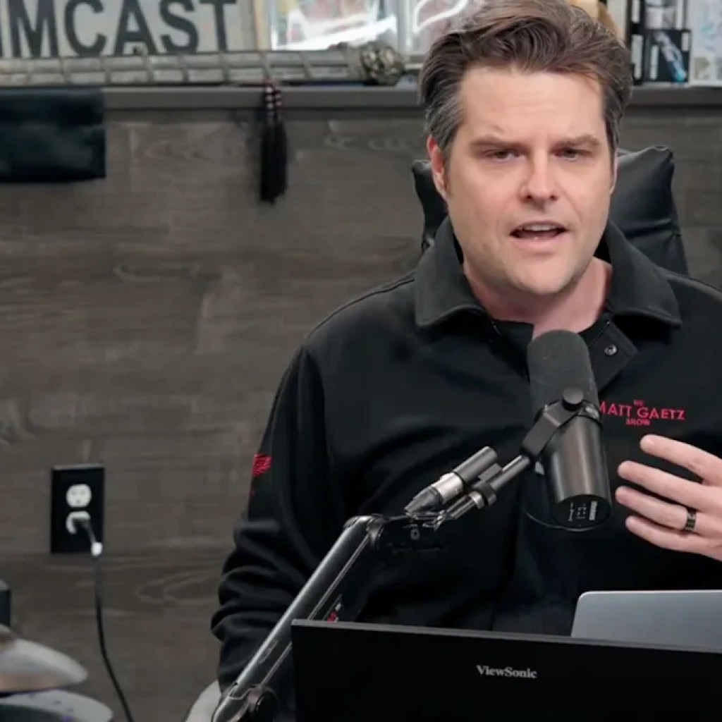Matt Gaetz Says Members of Congress Needed to Put on ‘Demoralizing’ QR Codes For AIPAC Donors to Scan ‘Like a Can of Tomato Soup’ Matt Gaetz Says Members of Congress Needed to Put on ‘Demoralizing’ QR Codes For AIPAC Donors to Scan ‘Like a Can of Tomato Soup’