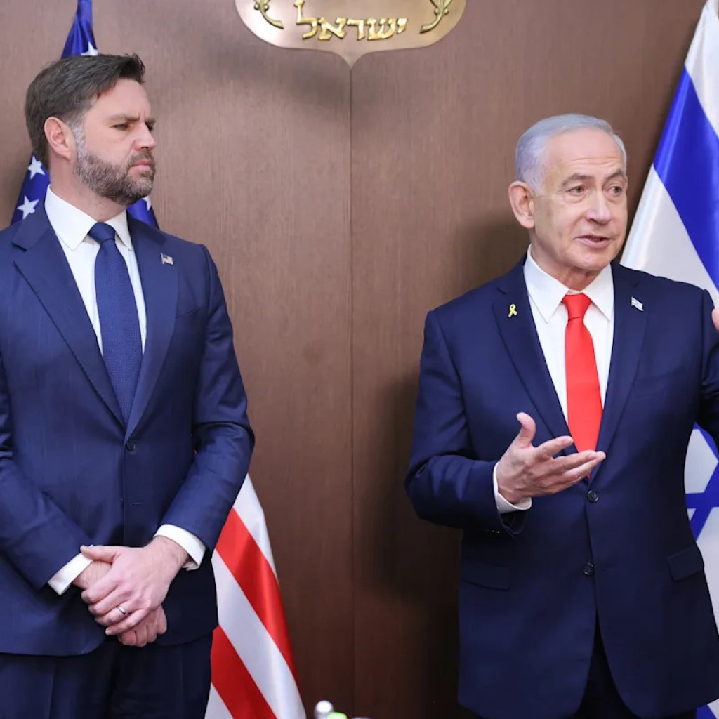 Vance and Netanyahu meet to push Gaza ceasefire settlement ahead Vance and Netanyahu meet to push Gaza ceasefire settlement ahead