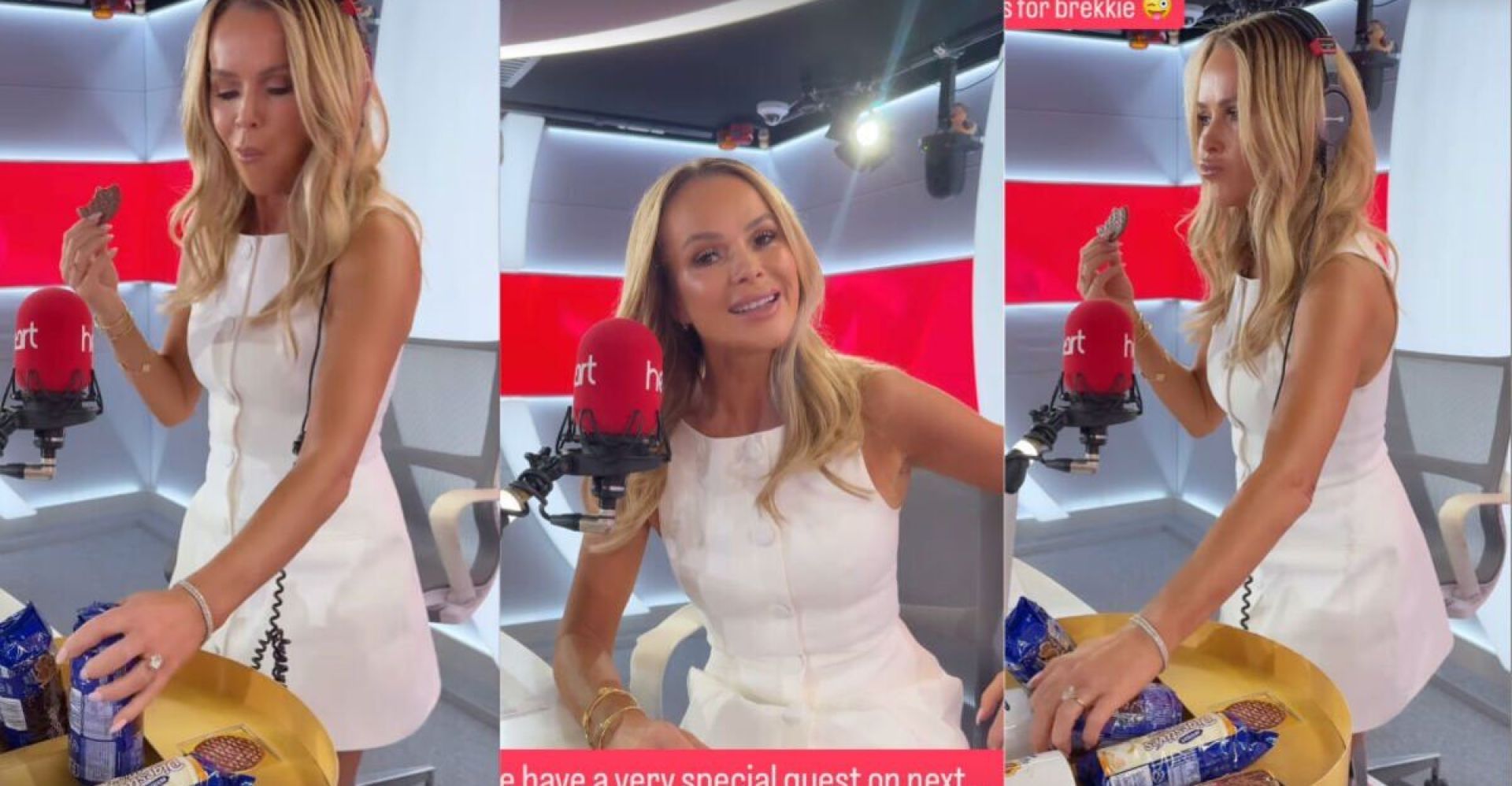 Amanda Holden shows off the perfect LWD (Little White Dress) Amanda Holden shows off the perfect LWD (Little White Dress)