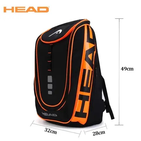 HEAD Radical 테니스 배낭, 라켓 2 팩, 남성용 가방, 여성용 패들 배낭 HEAD Radical 테니스 배낭, 라켓 2 팩, 남성용 가방, 여성용 패들 배낭