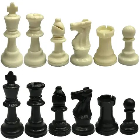 럭셔리 32 체스 조각 고품질 체스 게임 킹 높은 64mm 77mm 97mm Ajedrez 중세 체스 세트 어린이 장난감 게임