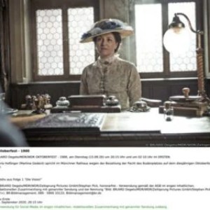 DasErste, 20.15 Uhr: “Oktoberfest 1900” DasErste, 20.15 Uhr: “Oktoberfest 1900”