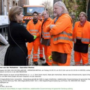 ARD, 20.15 Uhr: “Die Drei von der Müllabfuhr – Operation Miethai” ARD, 20.15 Uhr: “Die Drei von der Müllabfuhr – Operation Miethai”