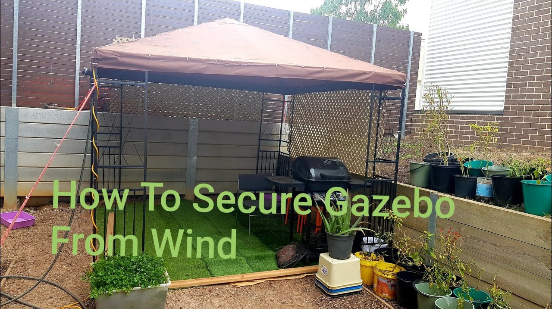 Secure Your Gazebo Wind Protection on Concrete Secure Your Gazebo Wind Protection on Concrete