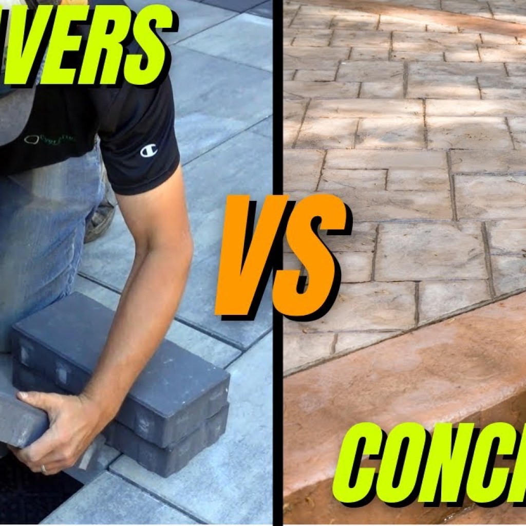 Is Stamped Concrete Cheaper Than Pavers? Is Stamped Concrete Cheaper Than Pavers?