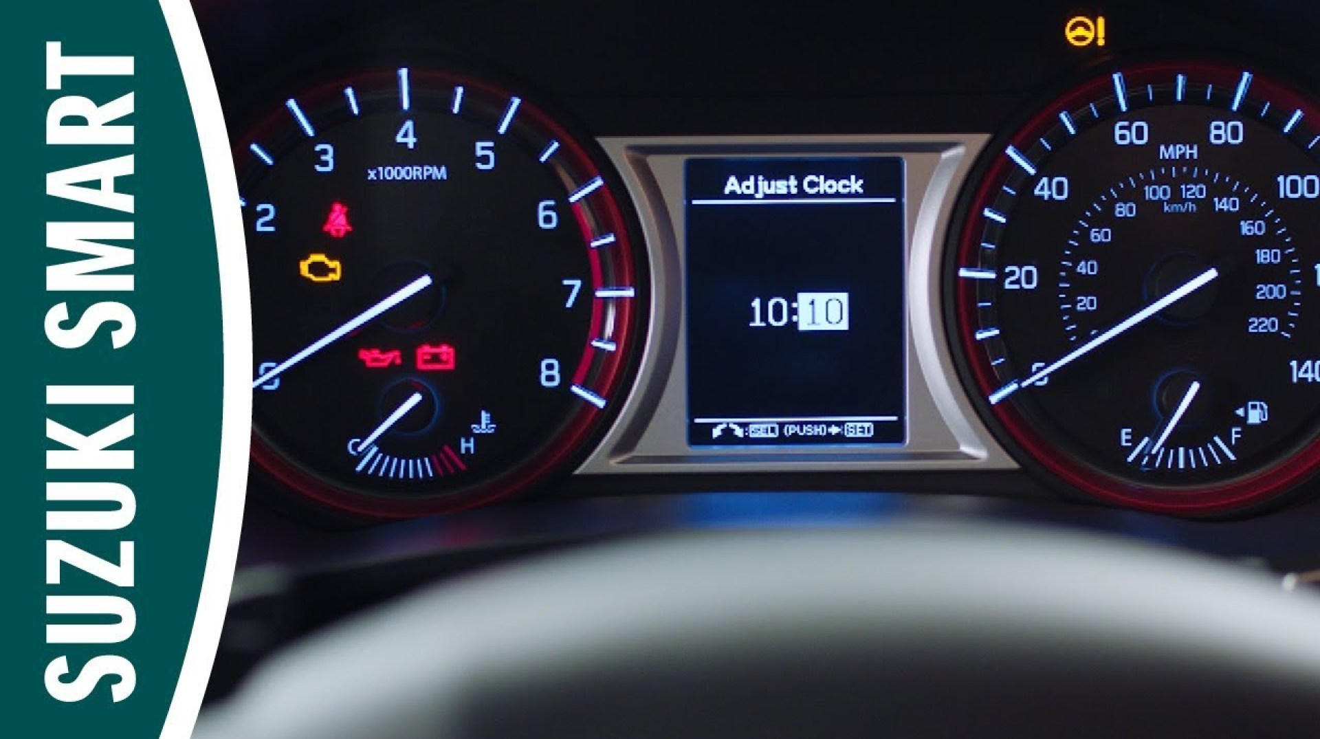 Set Clock on Your 2015 Suzuki V-Strom Set Clock on Your 2015 Suzuki V-Strom