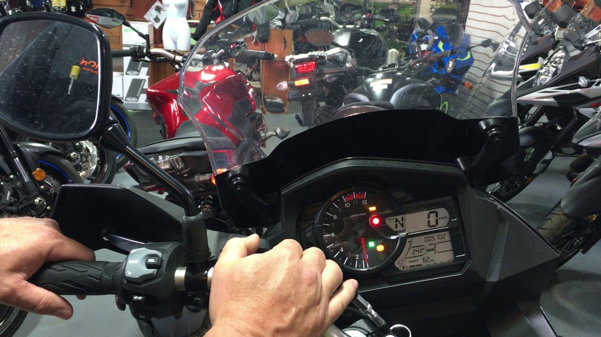 How to Set the Clock on Your V-Strom 650 How to Set the Clock on Your V-Strom 650