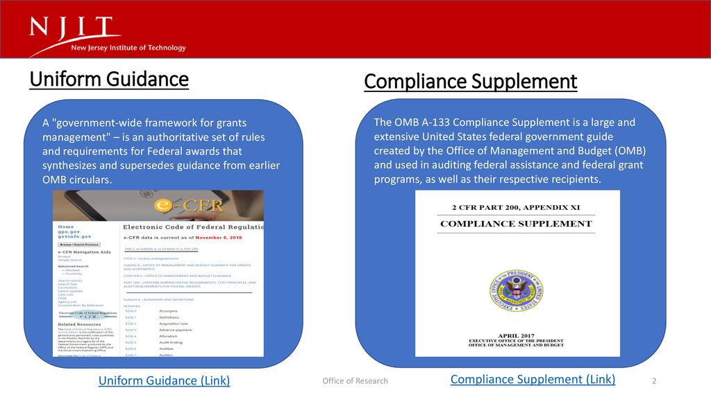 Are Federal Cost Reimbursement Contracts in the Compliance Supplement? Are Federal Cost Reimbursement Contracts in the Compliance Supplement?