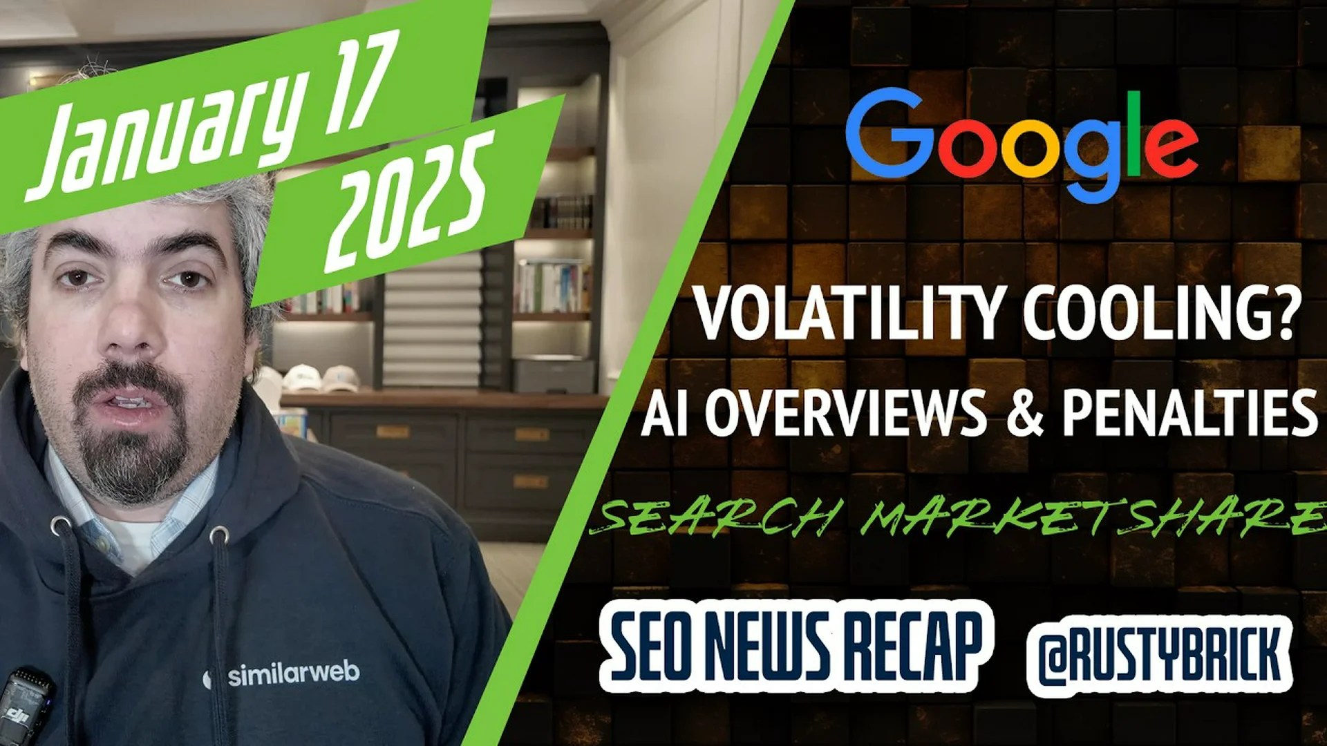 Video: Google Search Volatility Cooling, AI Overviews Penalties, Maps Pin Hack Fix, Search Market Share & More Video: Google Search Volatility Cooling, AI Overviews Penalties, Maps Pin Hack Fix, Search Market Share & More