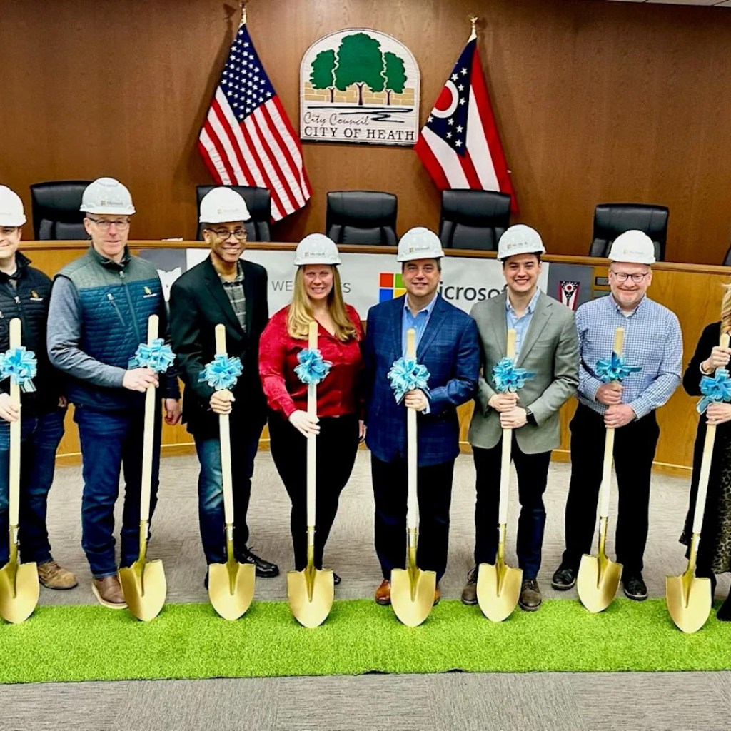 Microsoft data centers coming to Heath, Hebron after groundbreaking Microsoft data centers coming to Heath, Hebron after groundbreaking