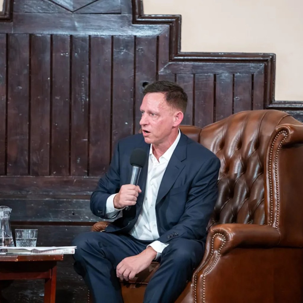 Peter Thiel warned that AI would get “the math people before the word people.” Banks have already stated that a smaller number of employees is possible Peter Thiel warned that AI would get “the math people before the word people.” Banks have already stated that a smaller number of employees is possible