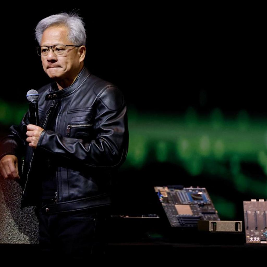 Nvidia sees .5 billion Q1 revenue loss from Trump’s China chip export ban, warns of more Nvidia sees .5 billion Q1 revenue loss from Trump’s China chip export ban, warns of more