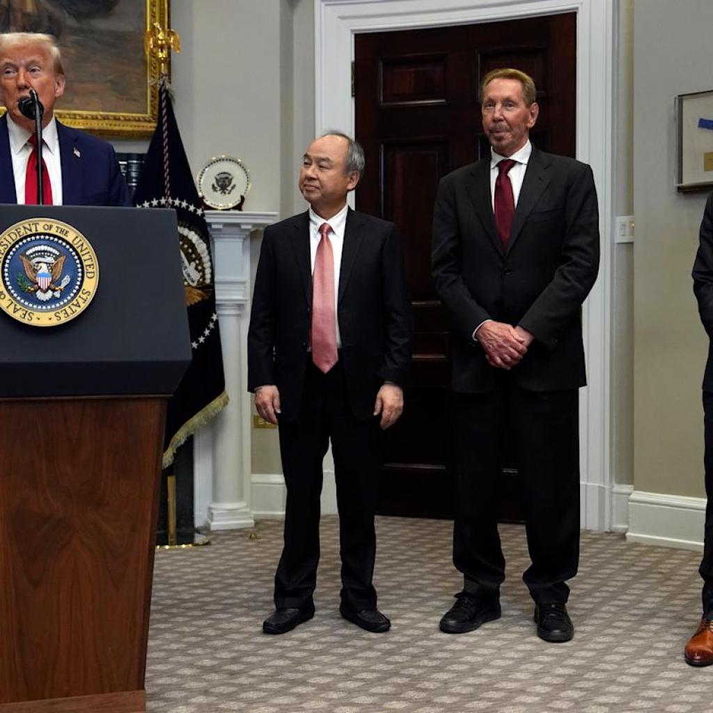 Nvidia, tech stocks rally after Trump announces 0 billion Stargate AI project Nvidia, tech stocks rally after Trump announces 0 billion Stargate AI project