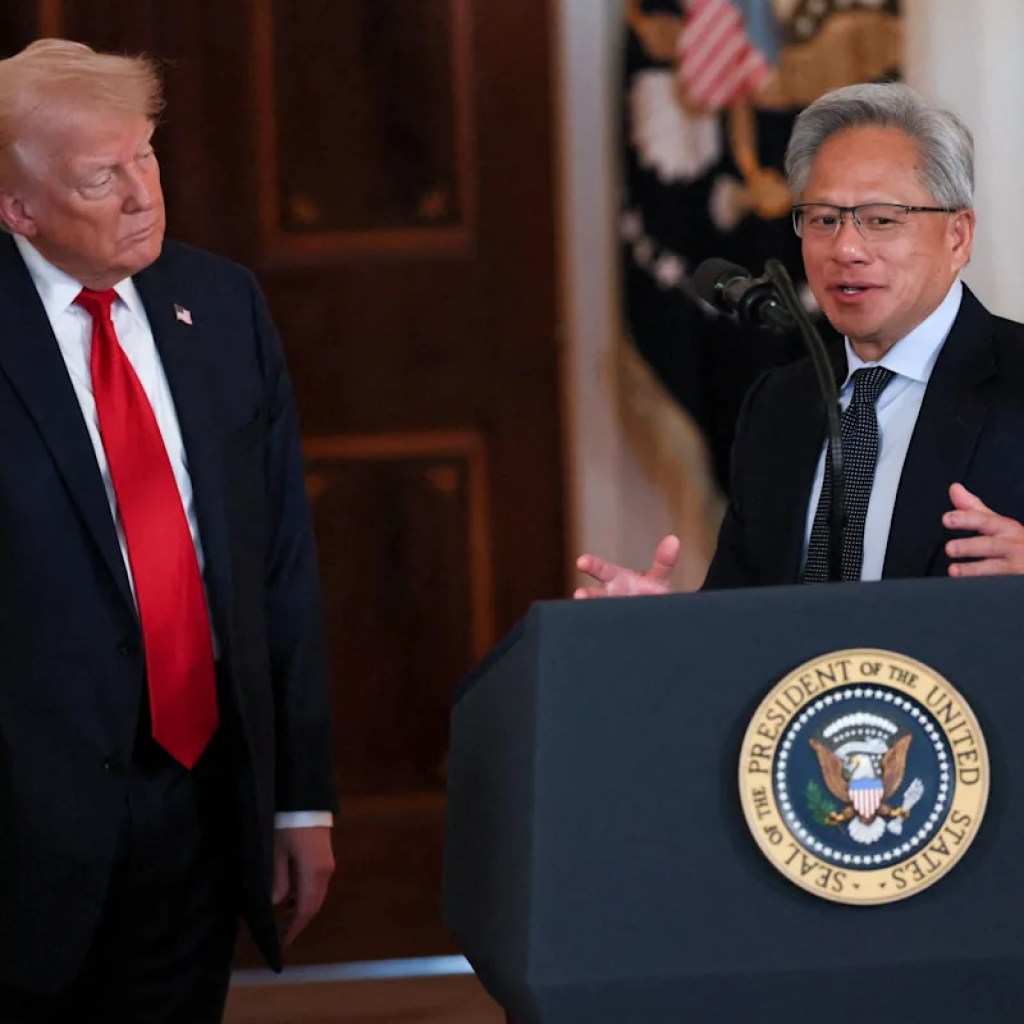 Nvidia CEO joins Trump in China despite ‘awkward’ politics Nvidia CEO joins Trump in China despite ‘awkward’ politics