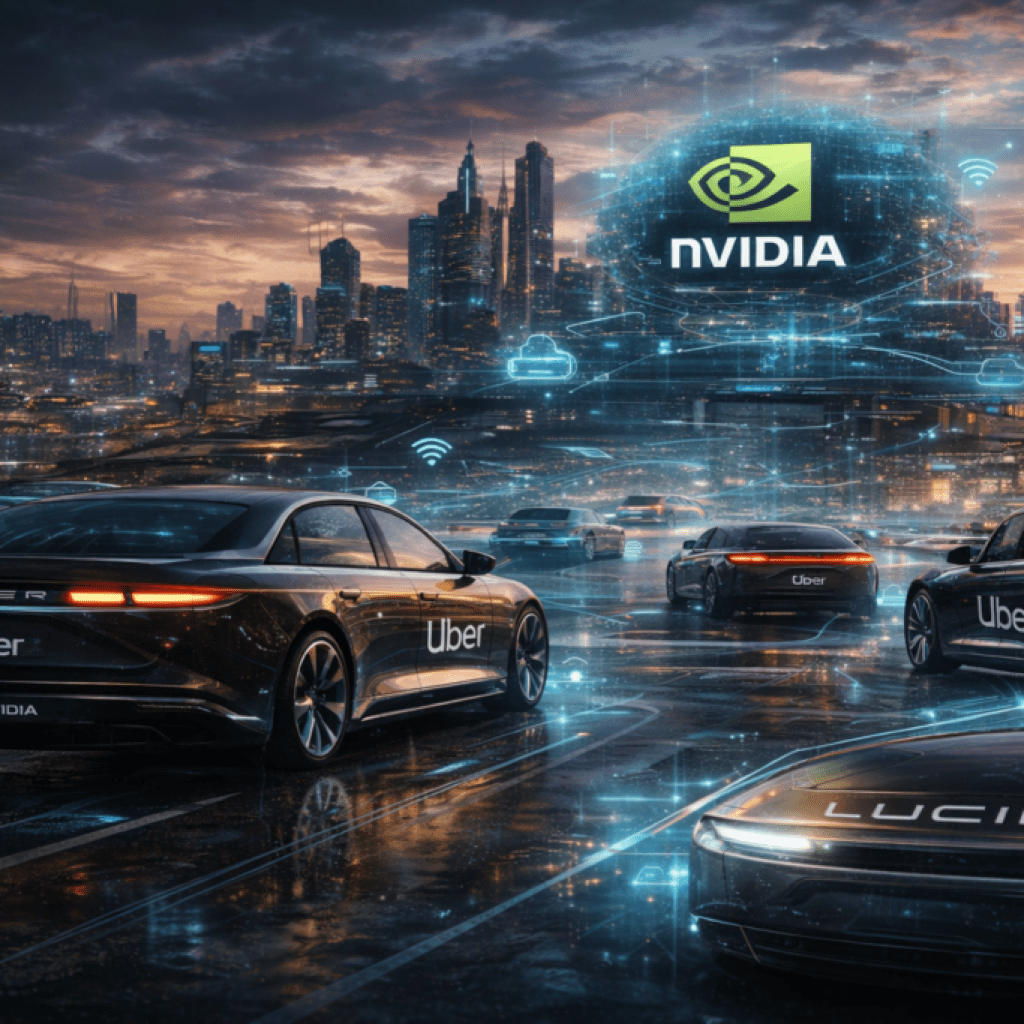 Forget Tesla — Nvidia And Lucid Are Quietly Building Uber’s AI Fleet Forget Tesla — Nvidia And Lucid Are Quietly Building Uber’s AI Fleet