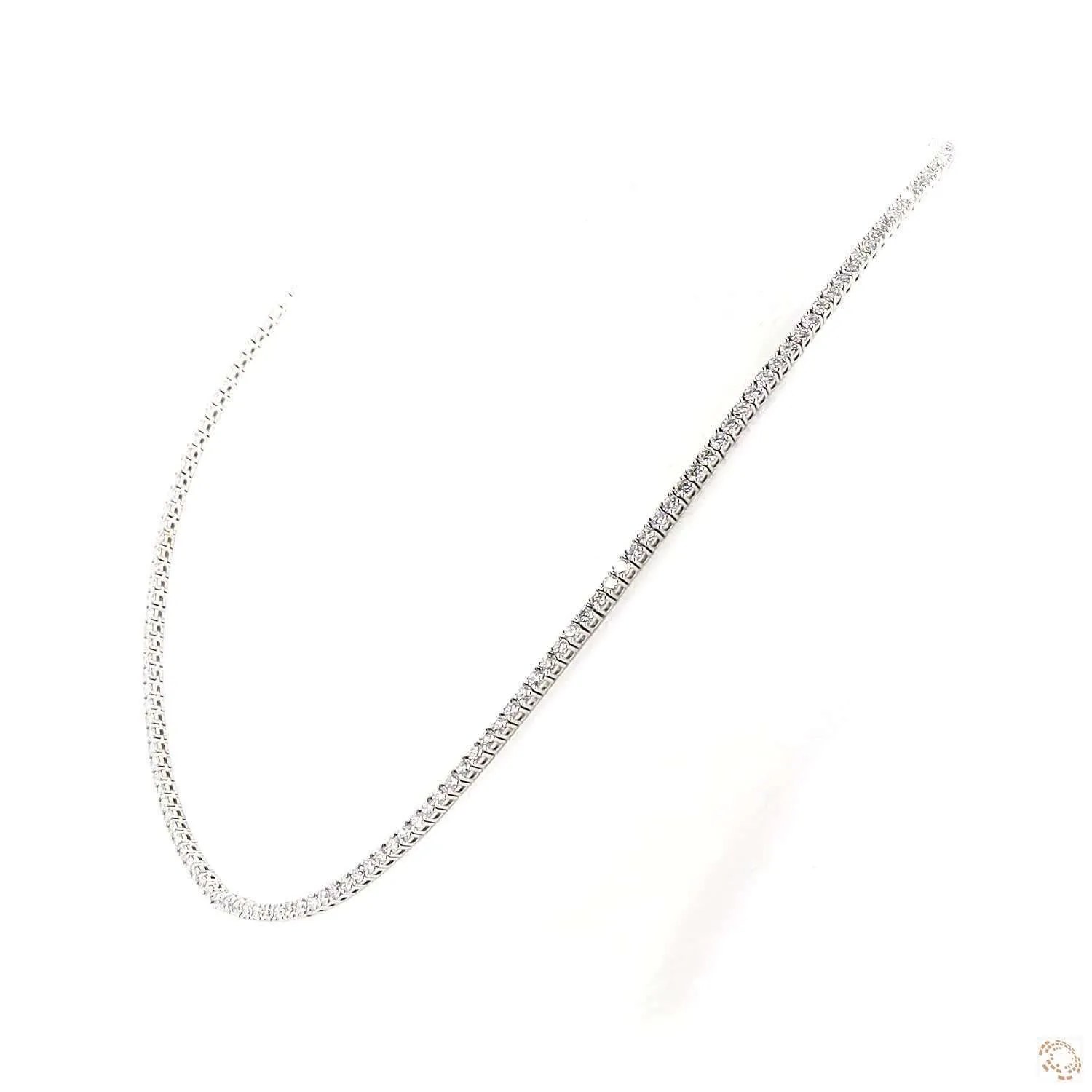 13 CTW Diamond Tennis Necklace | Vow + Vine