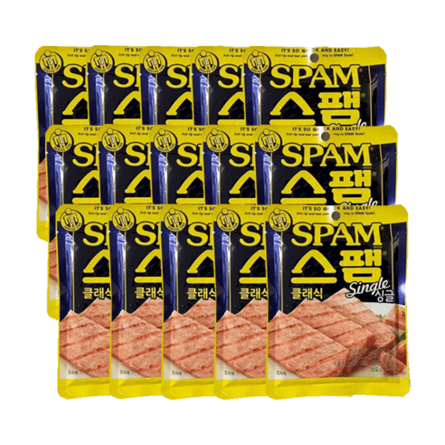 스팸 싱글 클래식, 80g, 12개